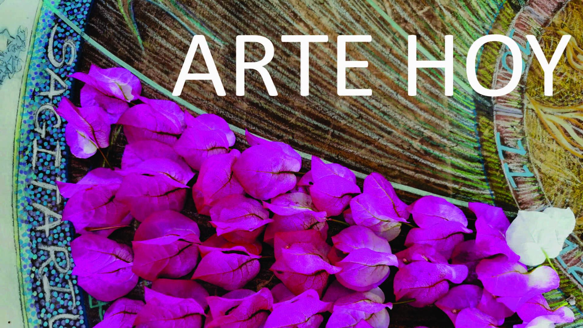 Afiche exhibición "Arte Hoy"