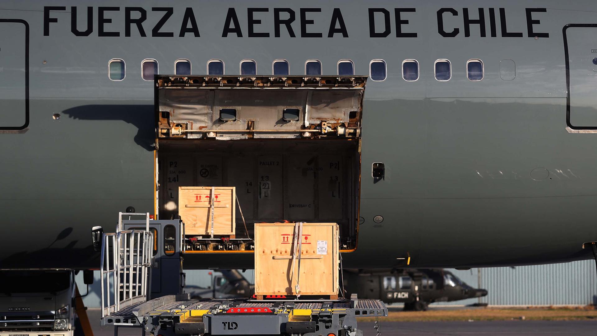 Traslado de restos en avión