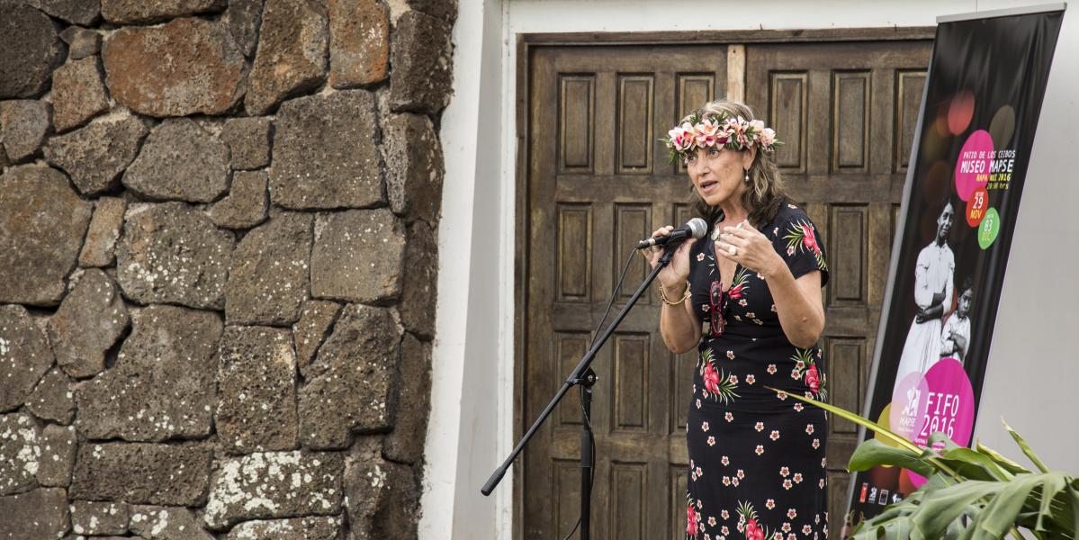 Palabras de la Directora del Museo Rapa Nui